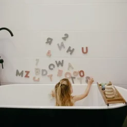 Mushie - Letters And Numbers Bath Play Set (Sol) Sale