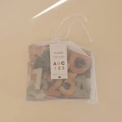 Mushie - Letters And Numbers Bath Play Set (Sol) Sale