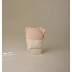 Mushie - Luva de dentição, arco-íris Fashion