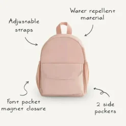 Mushie - Mochila Mini Infantil, Blush Sale