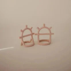 Mushie - Mordedor sensorial sem gotas, blush Sale