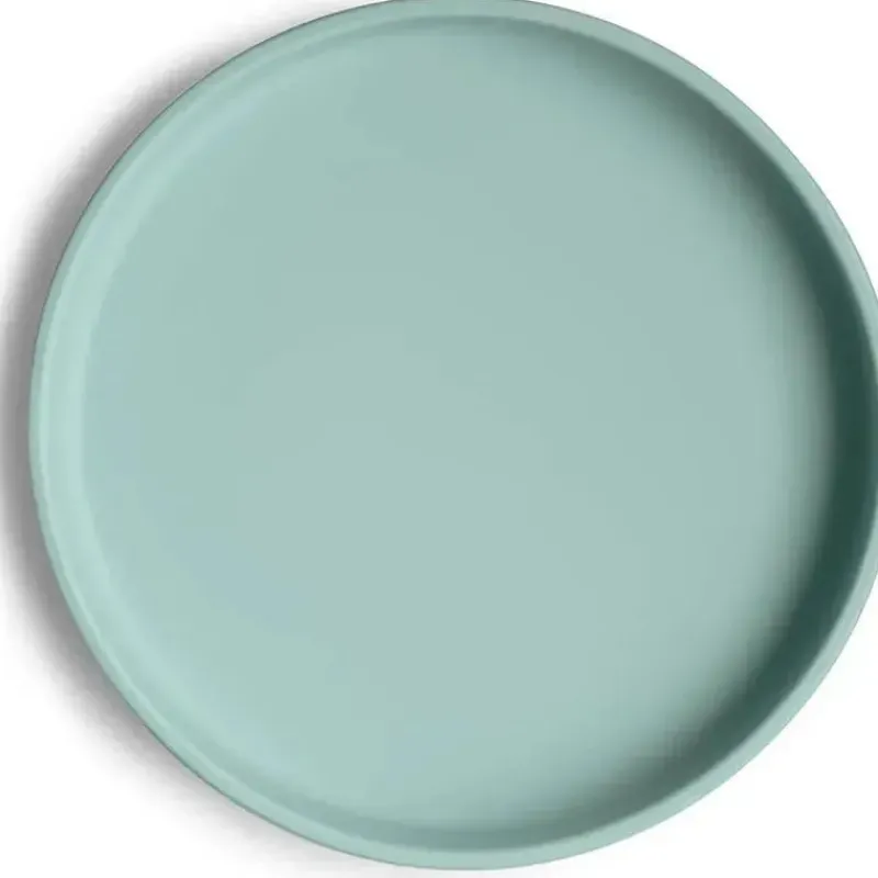 mushie__placa_de_suco_de__SKUvhmThai9_0.webp Mushie - Placa de sucção de silicone clássica, design antiderrapante sem BPA, Cambridge Blue Clearance