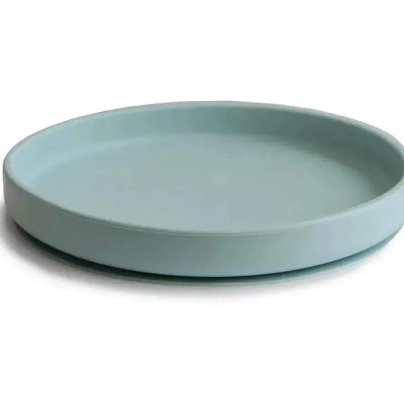 mushie__placa_de_suco_de__SKUvhmThai9_1.webp Mushie - Placa de sucção de silicone clássica, design antiderrapante sem BPA, Cambridge Blue Clearance