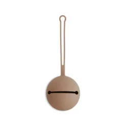 Mushie - Porta Chupeta de Silicone - Natural Hot