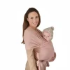 Mushie - Porta-envoltórios de bebê 100% algodão orgânico, Fashion