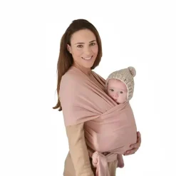 Mushie - Porta-envoltórios de bebê 100% algodão orgânico, Fashion