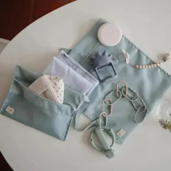Mushie - Sacos úmidos resistentes à água, saco de armazenamento reutilizável grande e pequeno, conjunto de 2 ventos alísios Online