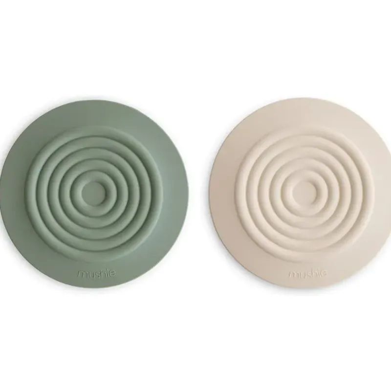 mushie__silicone_drain_st_SKU3QMl7up2_0.webp Mushie - Silicone Drain Stopper 2-Pk, Dried Thyme/Shifting Sand Discount