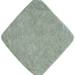 Mushie - toalha com capuz de algodão orgânico para bebês, musgo Outlet