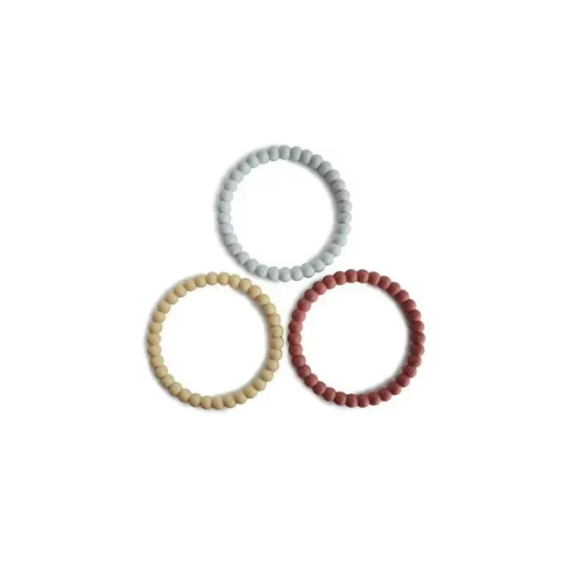 mushie_silicone_pearl_tee_SKU8H0zMYoO_0.webp Mushie Silicone Pearl Teether Bracallets Suave/Terracota/Pervinca New
