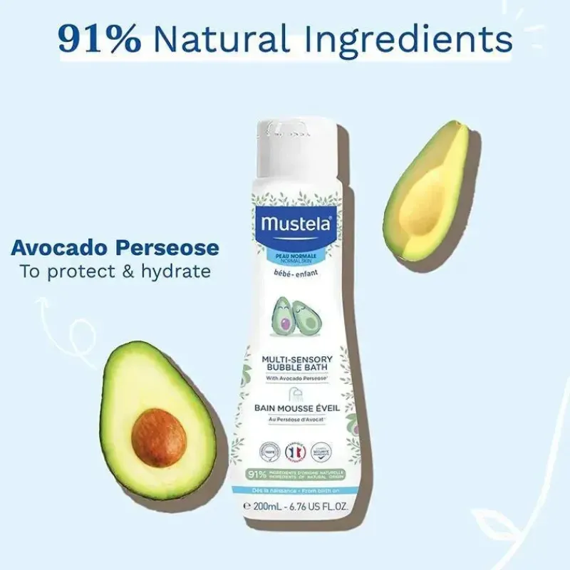 mustela__banho_de_espuma__SKUQRnJmefe_1.webp Mustela - Banho de Espuma Multissensorial para Bebé com Abacate Natural Hot