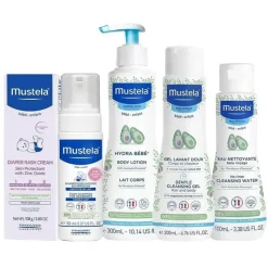Mustela - Cuidados essenciais para a pele do bebê e hora do banho Online