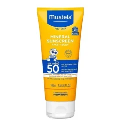 Mustela - Loção Mineral para Bebês Rosto e Corpo SPF 50 Outlet