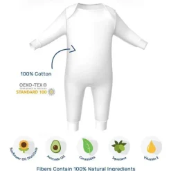 Mustela - Pijama Calmante para Pele Stelatopia, Branco Sale