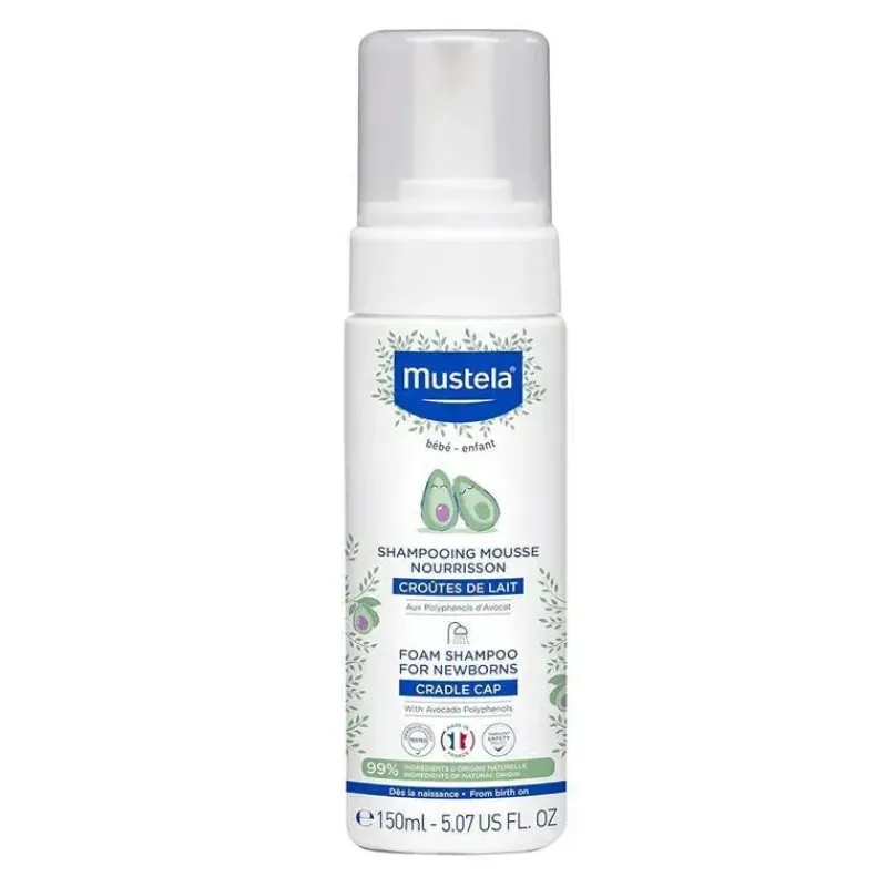 mustela__shampoo_espuma_b_SKUlmZFMM8c_0.webp Mustela - Shampoo Espuma Bebê para Recém-Nascidos, 5Oz Discount