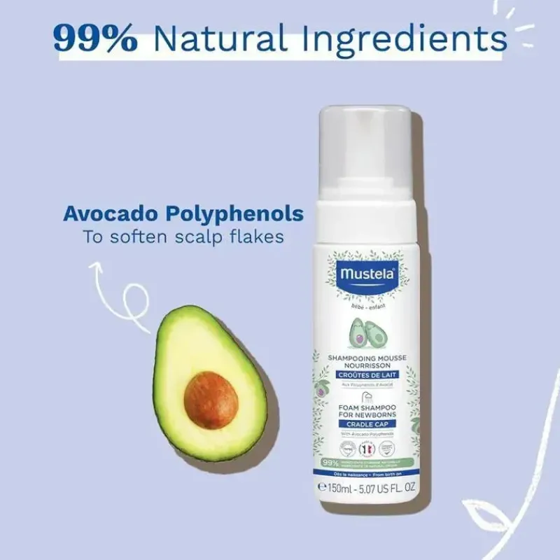 mustela__shampoo_espuma_b_SKUlmZFMM8c_2.webp Mustela - Shampoo Espuma Bebê para Recém-Nascidos, 5Oz Discount