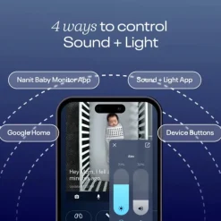 Nanit - Sound and Light Smart Baby Night Light and Sound Machine Discount