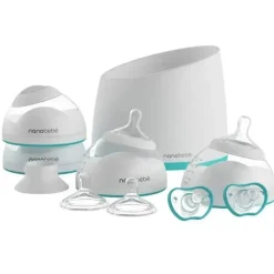 NanoBebe - Conjunto inicial de mamadeiras para leite materno Outlet