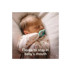 NanoBebe - Flexy Pacifier 2Pk, White (0-3 months) Sale