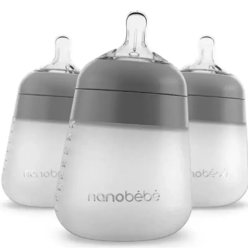 nanobebe__mamadeira_de_si_SKUMu5pwNTm_0.webp NanoBebe - mamadeira de silicone Flexy 9Oz 3Pk, cinza New