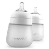 NanoBebe - mamadeira de silicone 2 unidades 9 onças, branca Discount