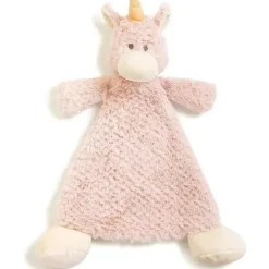 Demdaco Nat & Jules Wendy Unicorn chocalho bebê Lovey | Cobertor | Cobertor de segurança para bebês Online