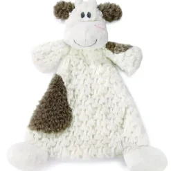 Demdaco Nat e Jules Rattle Blankie, Vaca Moozer Outlet