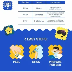 Natpat - Sleepypatch | Natural Sleep Stickers For Kids & Babies Online
