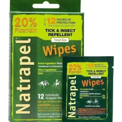 Tender Corporation Natrapel - Tick & Insect Repellent Wipes New
