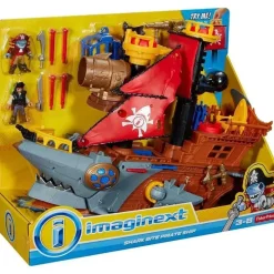 Fisher-Price Navio pirata Imaginext Shark Bite, multicolorido Fashion