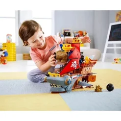 Fisher-Price Navio pirata Imaginext Shark Bite, multicolorido Fashion