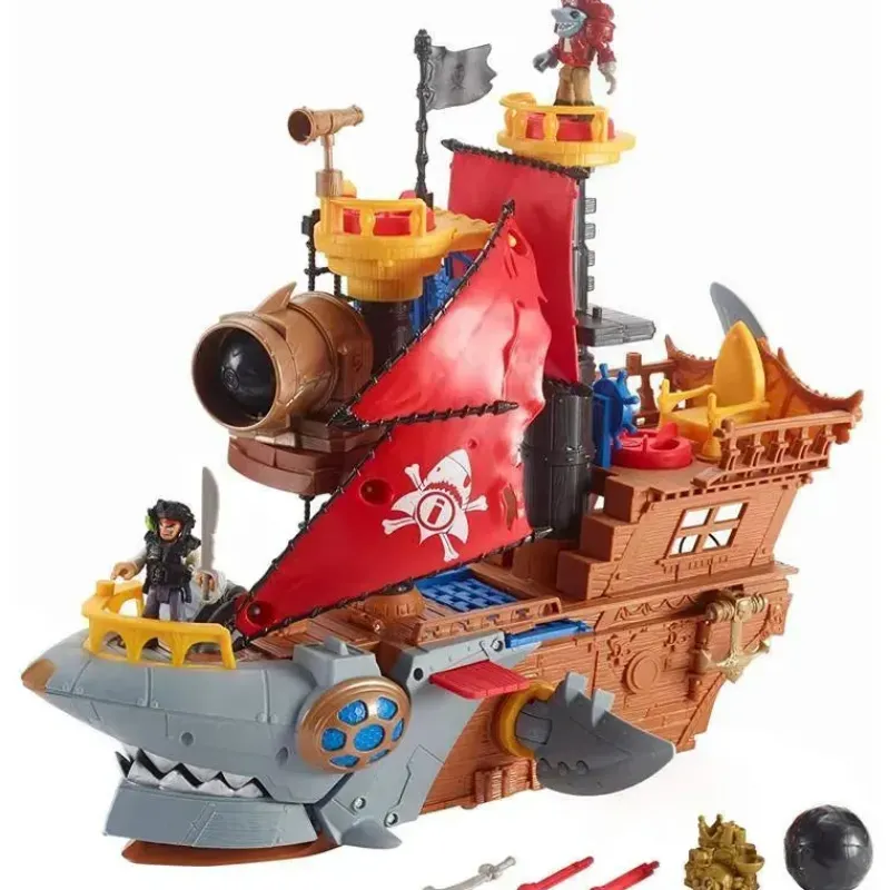 navio_pirata_fisherprice__SKULr7ybRAC_11.webp Fisher-Price Navio pirata Imaginext Shark Bite, multicolorido Fashion