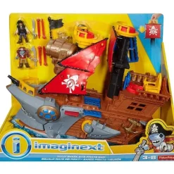 Fisher-Price Navio pirata Imaginext Shark Bite, multicolorido Fashion