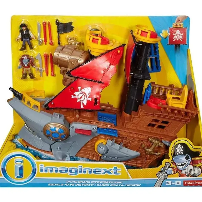 navio_pirata_fisherprice__SKULr7ybRAC_6.webp Fisher-Price Navio pirata Imaginext Shark Bite, multicolorido Fashion