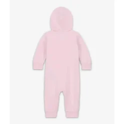 Haddad Nike Baby - Girl Footed Coverall Pink Hot