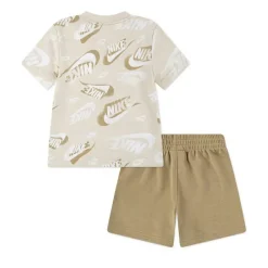 Haddad Nike Baby - Toddler On The Move Printed Tee And French Terry Shorts Set Clearance