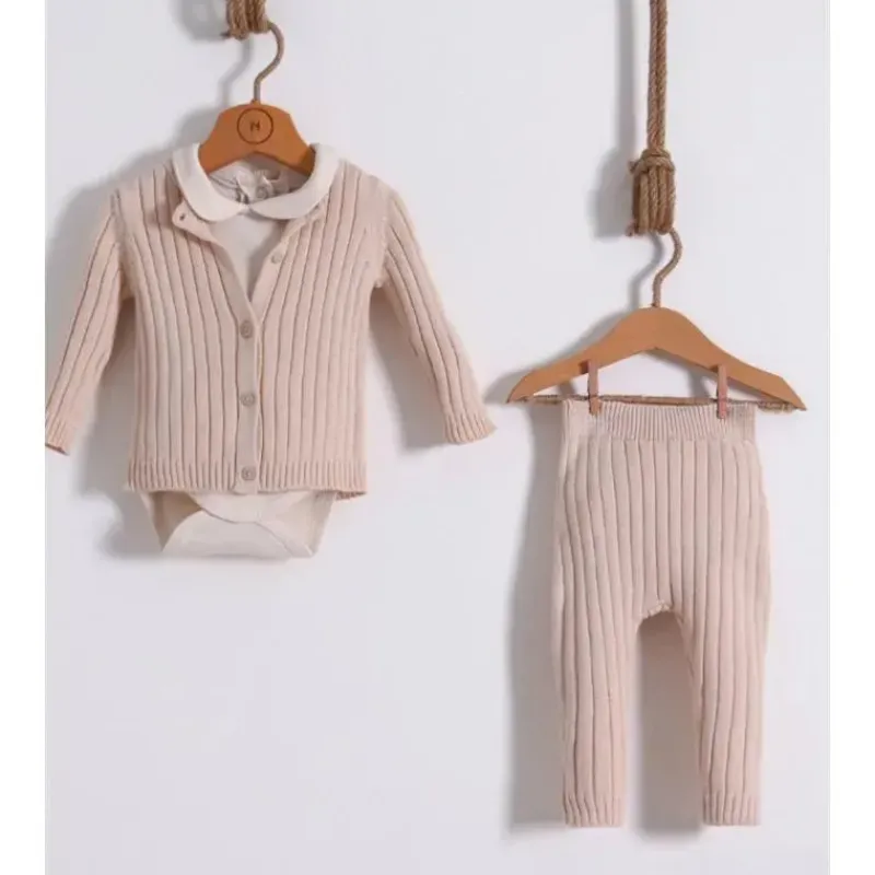 nipperland__conjunto_de_m_SKUyHqIbd71_0.webp Nipperland - Conjunto de malha para bebê creme contemporâneo Discount