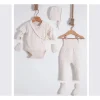 Nipperland - Conjunto de tricô para bebê chegando em casa creme Clearance