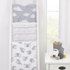 NoJo - Dumbo 3 Pk Printed Muslin Swaddles Discount