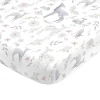 NoJo - Lençol de berço com estampa floral de cervo Outlet