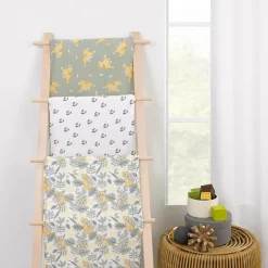 NoJo - Lion King 3 Pk Printed Muslin Swaddles Discount