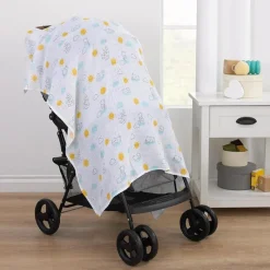 NoJo - Pooh 3 Pk Printed Muslin Swaddles Clearance