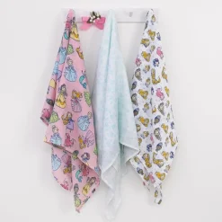 NoJo - Princess 3 Pk Printed Muslin Swaddles Best