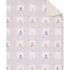 NoJo - Winnie The Pooh Hugs & Honeycombs Baby Blanket New
