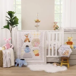 NoJo - Winnie The Pooh Hugs & Honeycombs Baby Blanket New