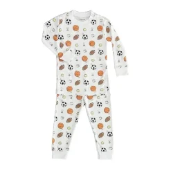 Noomie - Baby All Sports Short Sleeve Pajama Set Fashion