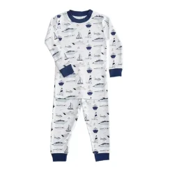 Noomie - Baby Boy Yachts Long Sleeve Pajama Set Outlet