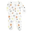 Noomie - Baby Boy Zipper Footie Sports Outlet