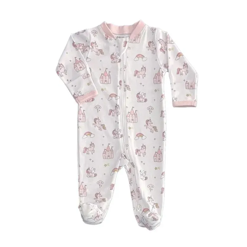 noomie__baby_unicorn_worl_SKUaAzOcEBA_1.webp Noomie - Baby Unicorn World Zipper Footie Hot