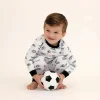 Noomie - Conjunto de pijama de manga comprida de futebol Hot